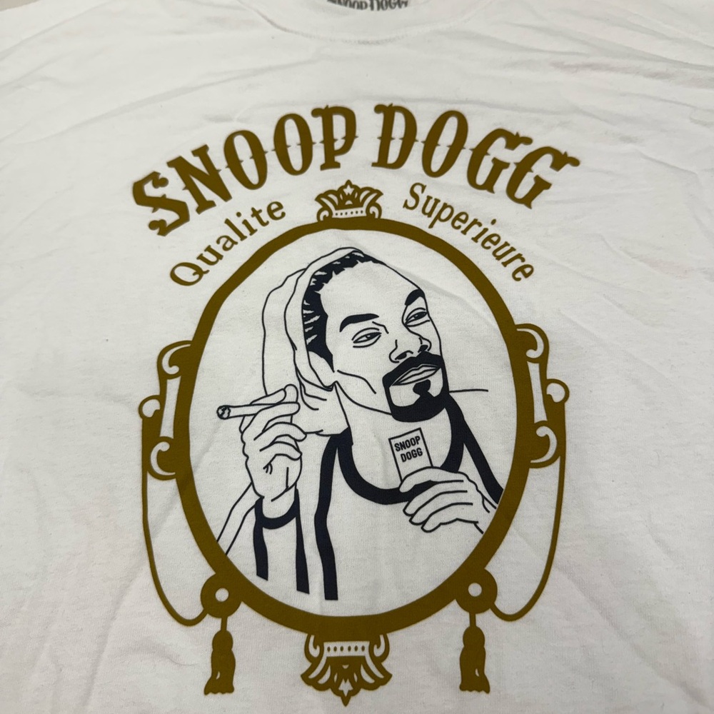 Snoop Dogg Graphic White T-Shirt